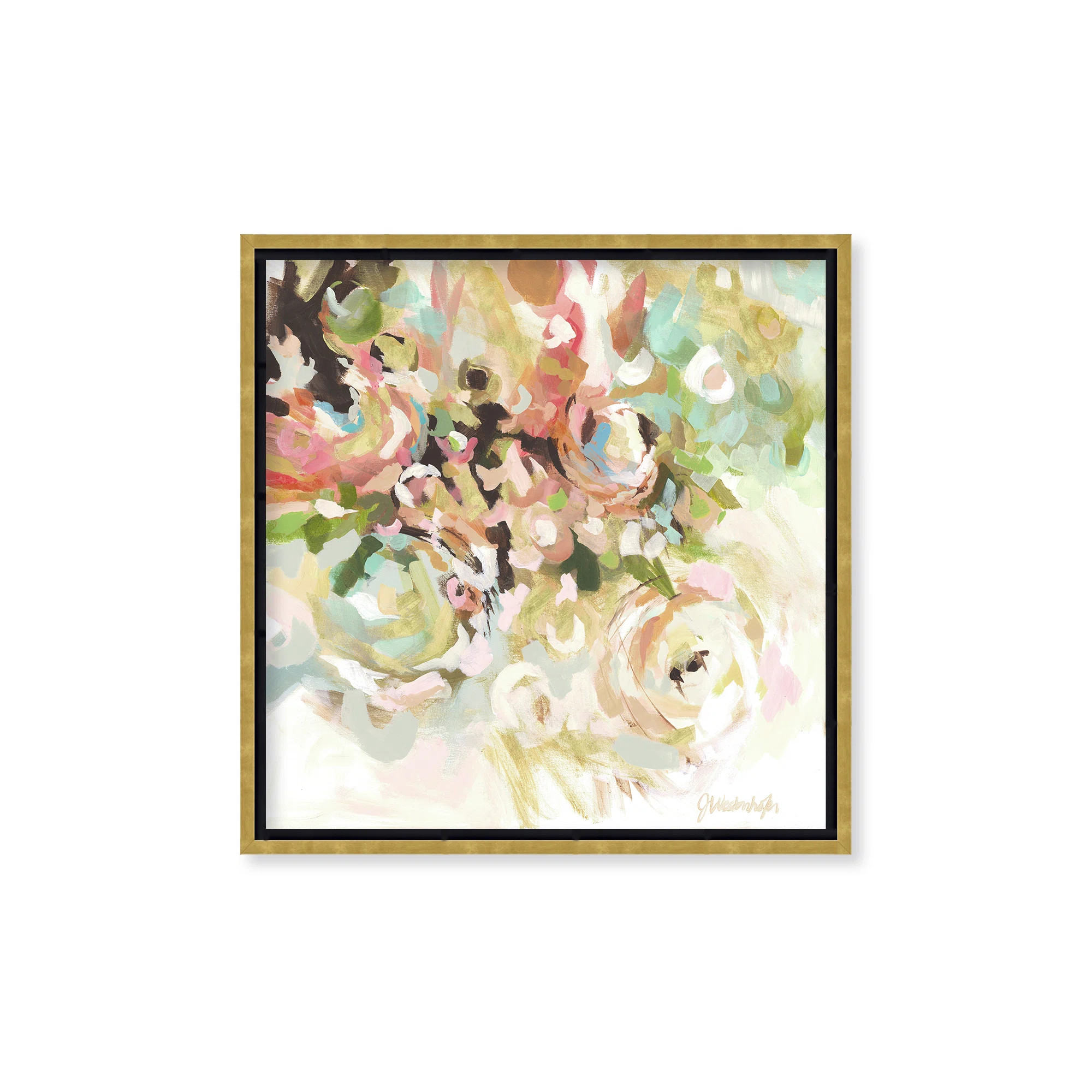 Nature Inspired Flower Abstract | Perigold