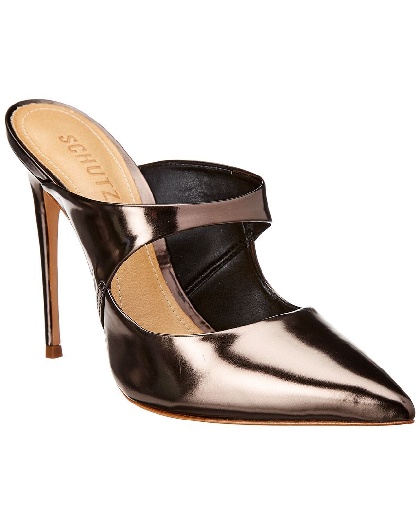 SCHUTZ Nicolly Patent Leather Mule | Ruelala