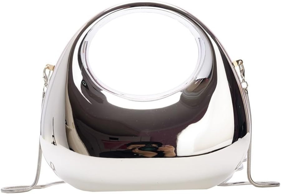 Acrylic Handbags for Women Cute Acrylic Clutch Small Unique Purse Trendy Metal Evening Bag for Pa... | Amazon (US)