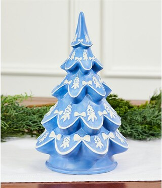 Southern Living  Meet Me Under The Mistletoe Collection Ceramic Tree Figurine | Dillard's