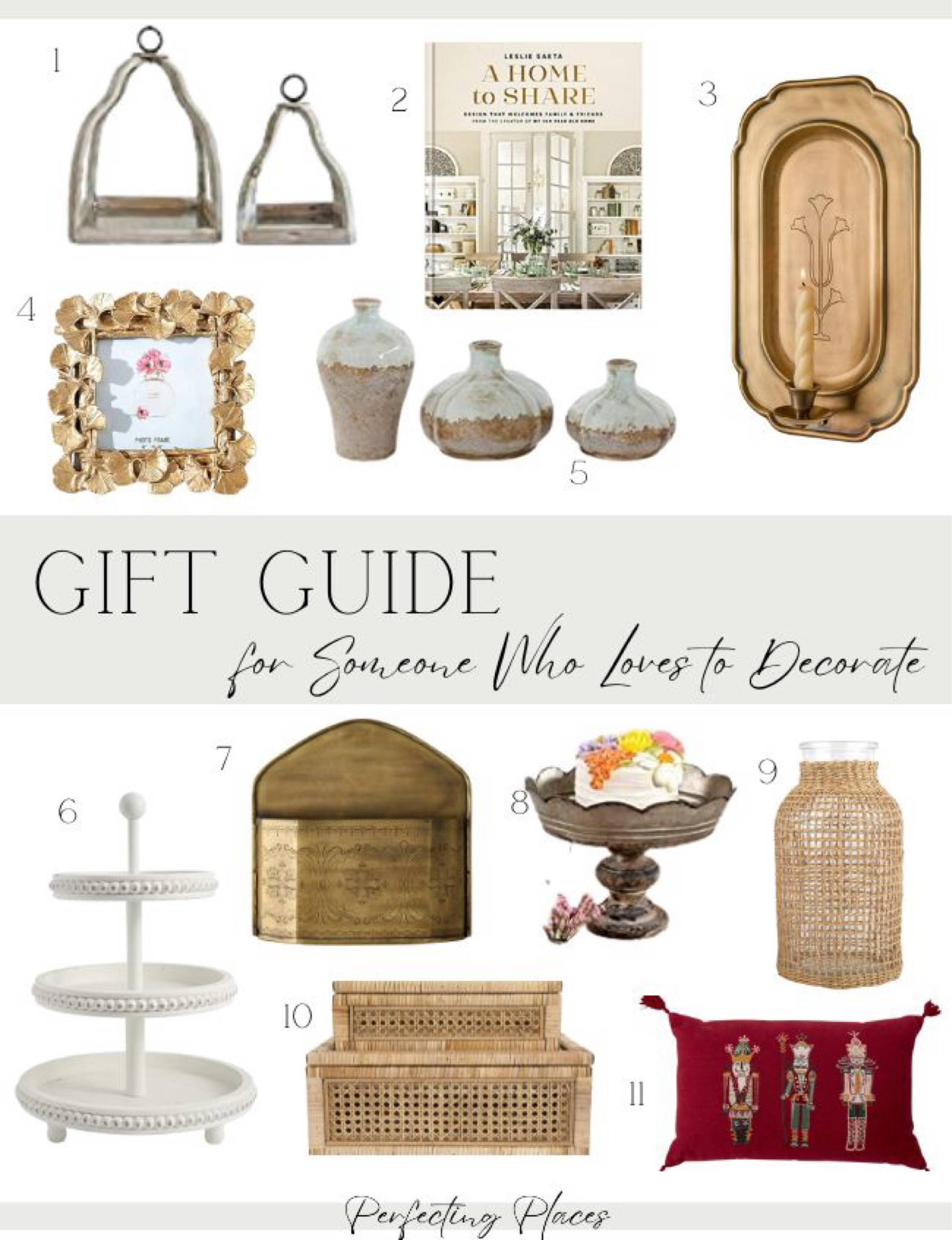 Shopping for the home decor lover on your list — any new home owners or newlyweds trying to spruce up a new home? These home decor gifts are perfect! Tiered trays, vases, sconces, lanterns, and other decor accents

#LTKGiftGuide #LTKHome #LTKHoliday