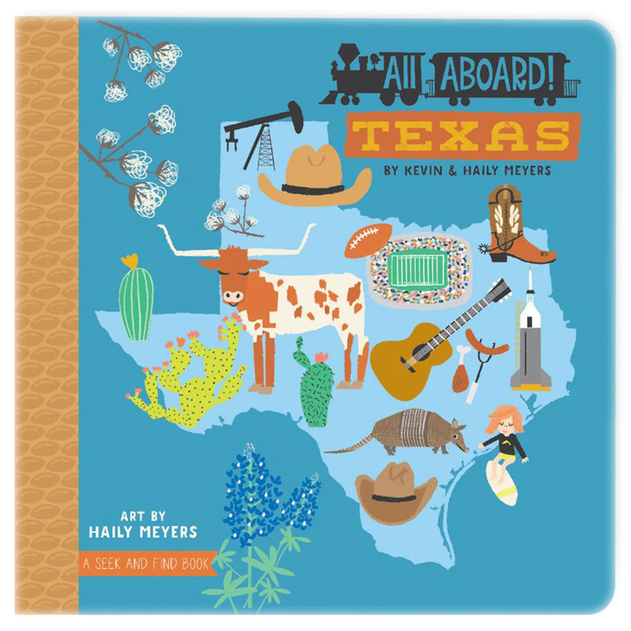 All Aboard Texas: A Seek and Find Book | SpearmintLOVE