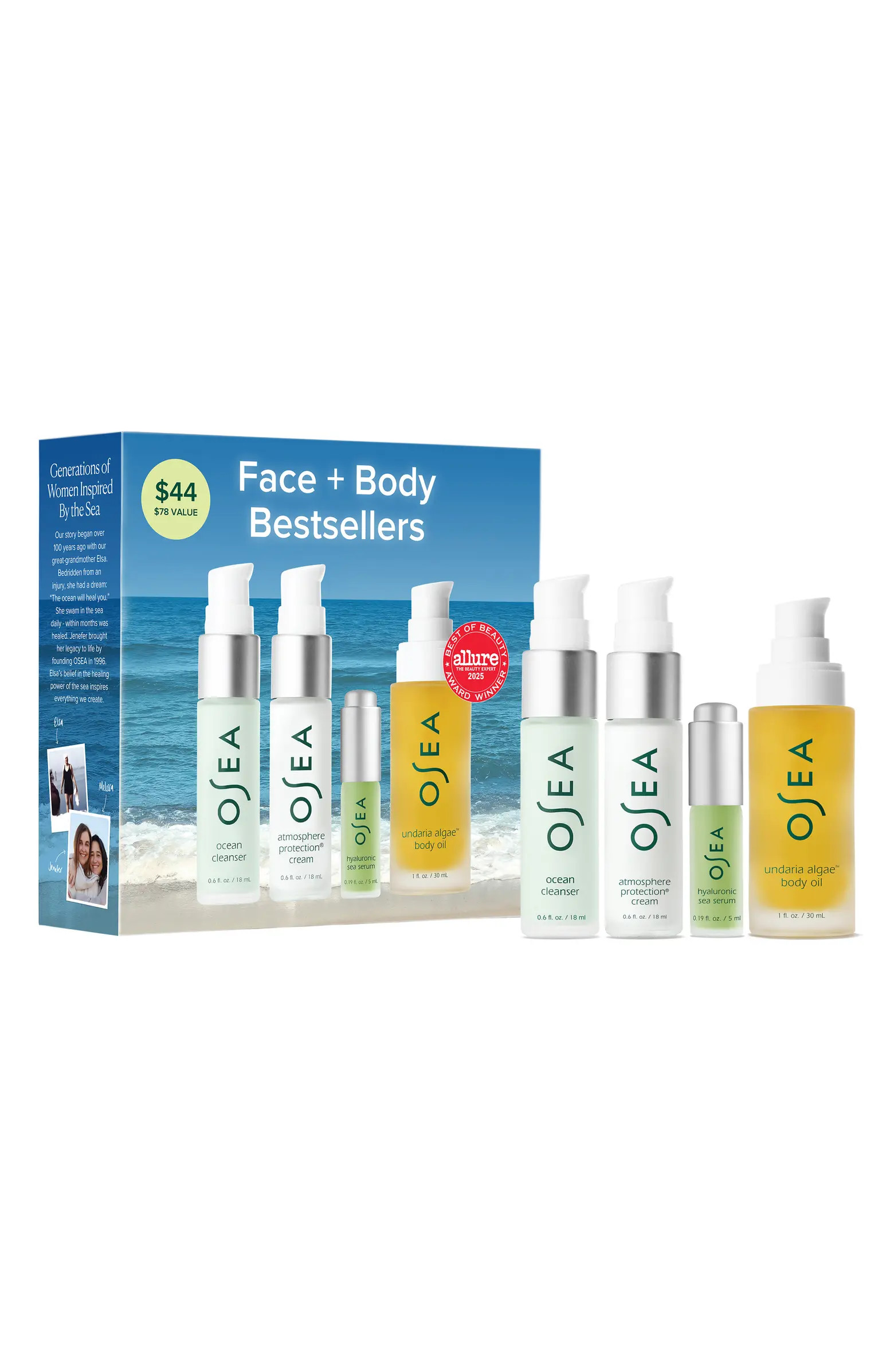 Face + Body Bestsellers $78 Value | Nordstrom