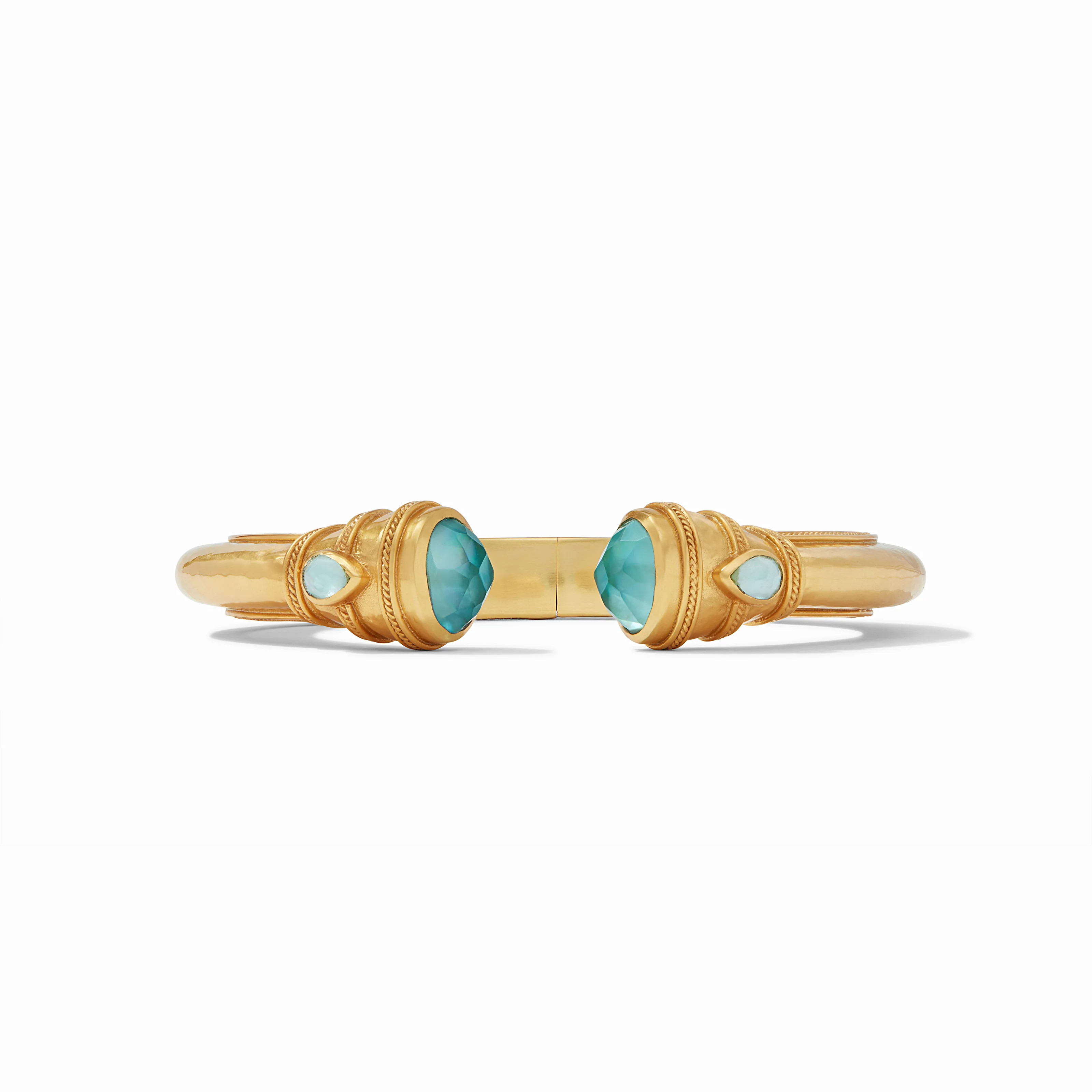Cannes Demi Cuff Bracelet | Julie Vos, Luxury Jewelry, Resort Bracelet, Beach Resort Jewelry, July 4 | Julie Vos