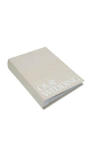 Wedding Photo Album in Classic Linen | Revolve Clothing (Global)