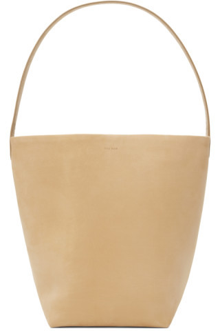 Beige Medium N/S Park Tote | SSENSE