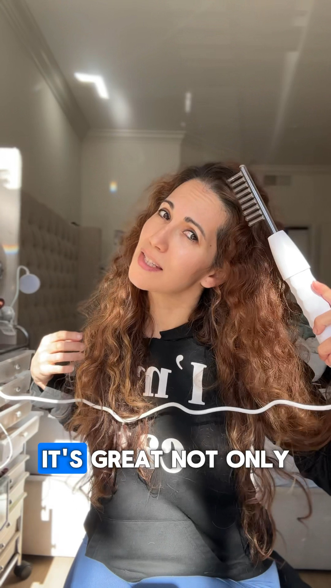 Glowing skin starts here! High Frequency Wand for acne-prone skin, breakouts, fine lines, full texture and also hair growth . This at-home facial tool uses high frequency therapy to help reduce acne, calm inflammation, stimulate collagen, and improve skin tone. It’s great to stimulate blood flow on your scalp. A must-have beauty device for clear skin, glass skin, and healthy glow. #skincaretools #hairgrowthdevice 

#LTKmorningroutine #LTKGiftGuide #LTKselfcare