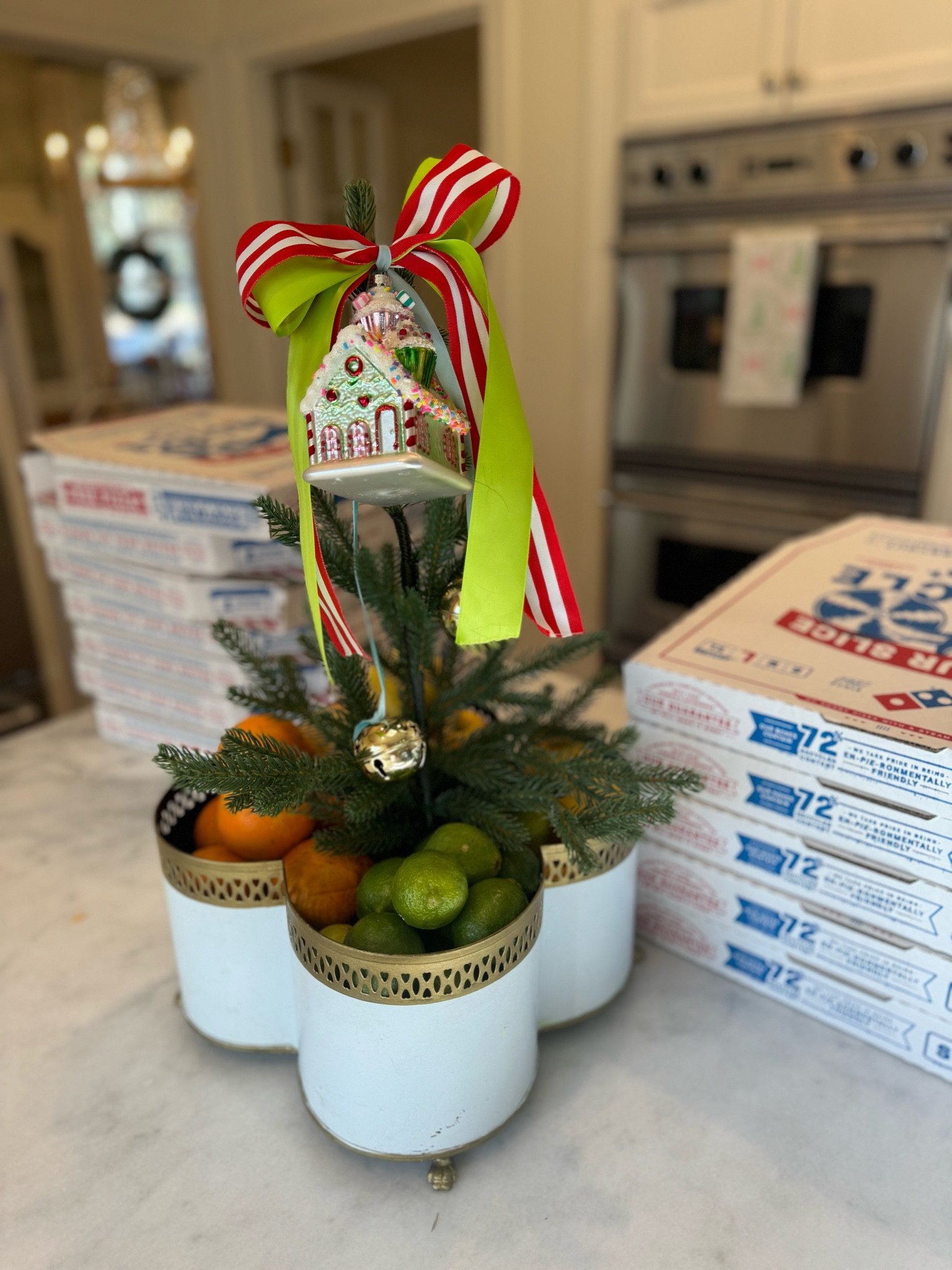 really easy and affordable kitchen island centerpiece 💕🎄❤️

#LTKHoliday #LTKSeasonal #LTKHome