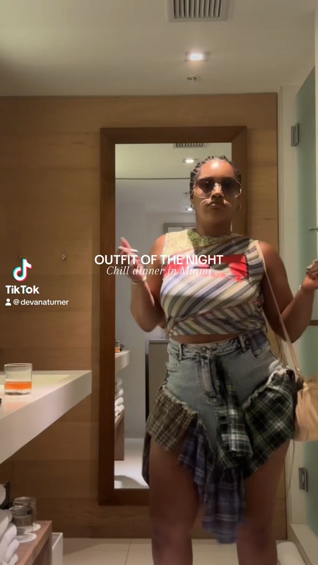 Skirt is originally from shopakira 