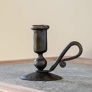 Park Hill Collection EAB06086 Bedside Colonial Taper Holder, 5-inch Height, Iron | Amazon (US)