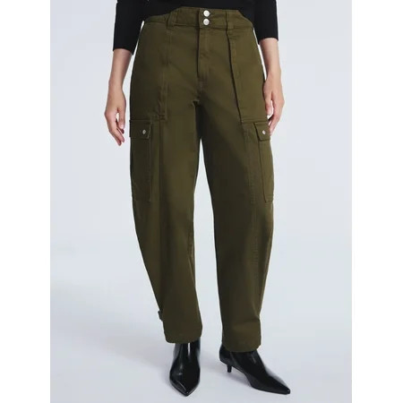Scoop Women’s and Women’s Plus Utility Cargo Jeans Sizes 0-26 | Walmart (US)