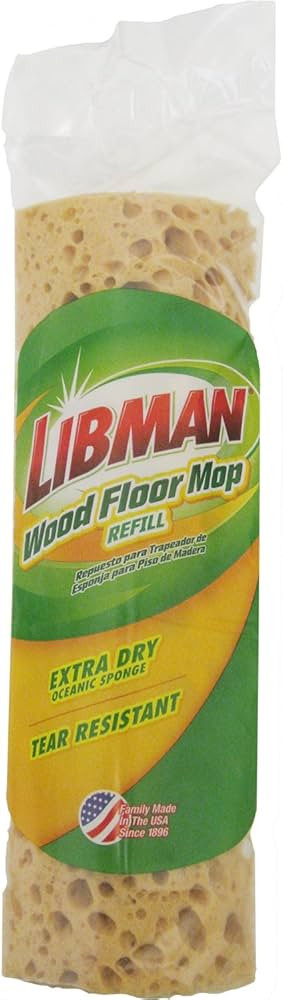 Libman 2027 Wood Floor Sponge Mop Refill | Amazon (US)