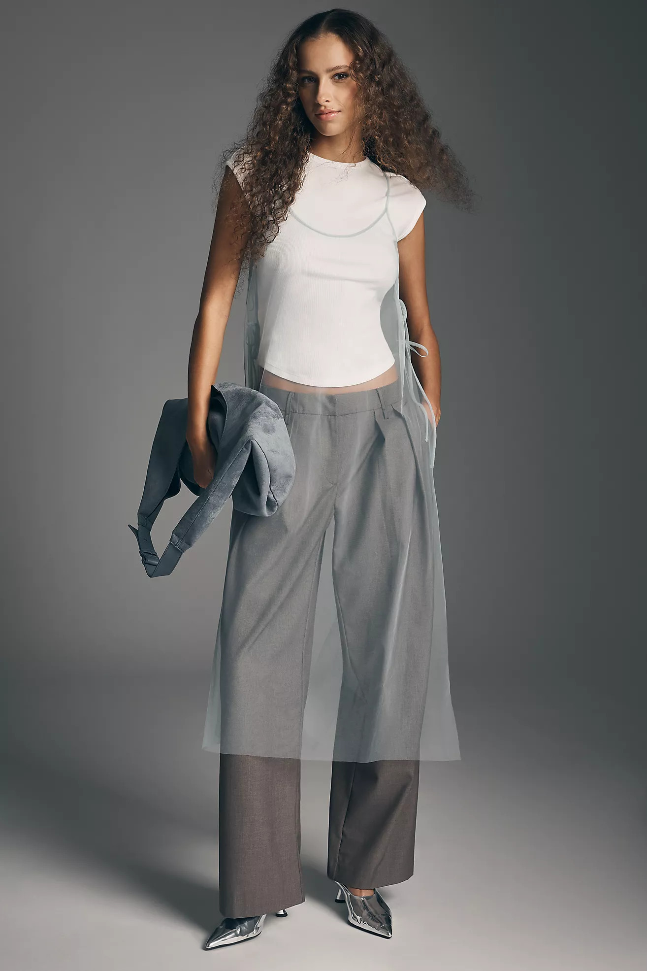 Sunday in Brooklyn Sheer Side Tie Tunic | Anthropologie (US)