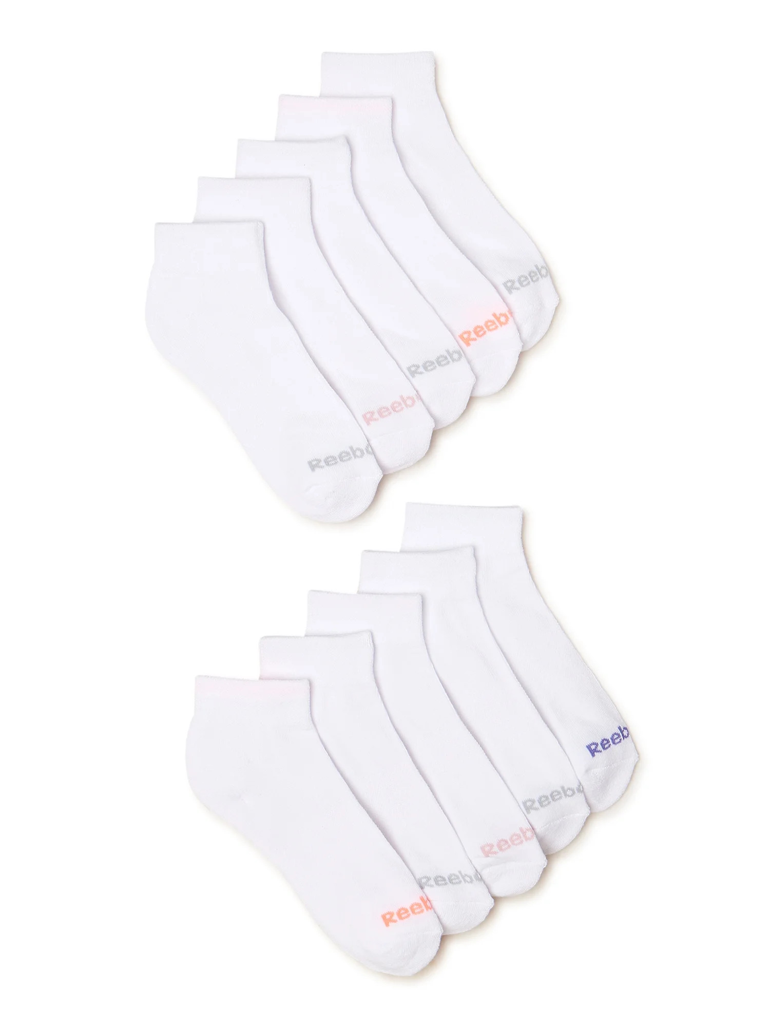 Reebok Women's Pro Series Cushion Ankle Socks, 10-Pack | Walmart (US)