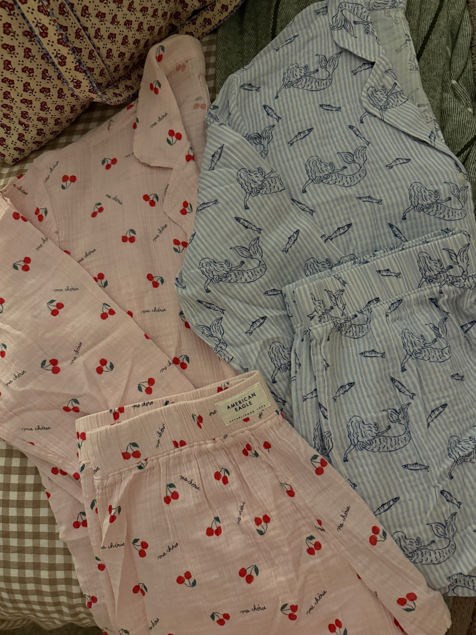 Cozy new spring match PJ sets from American Eagle— linen and flannel blends. I am absolutely obsessed


#LTKValentine #LTKselfcare #LTKootd