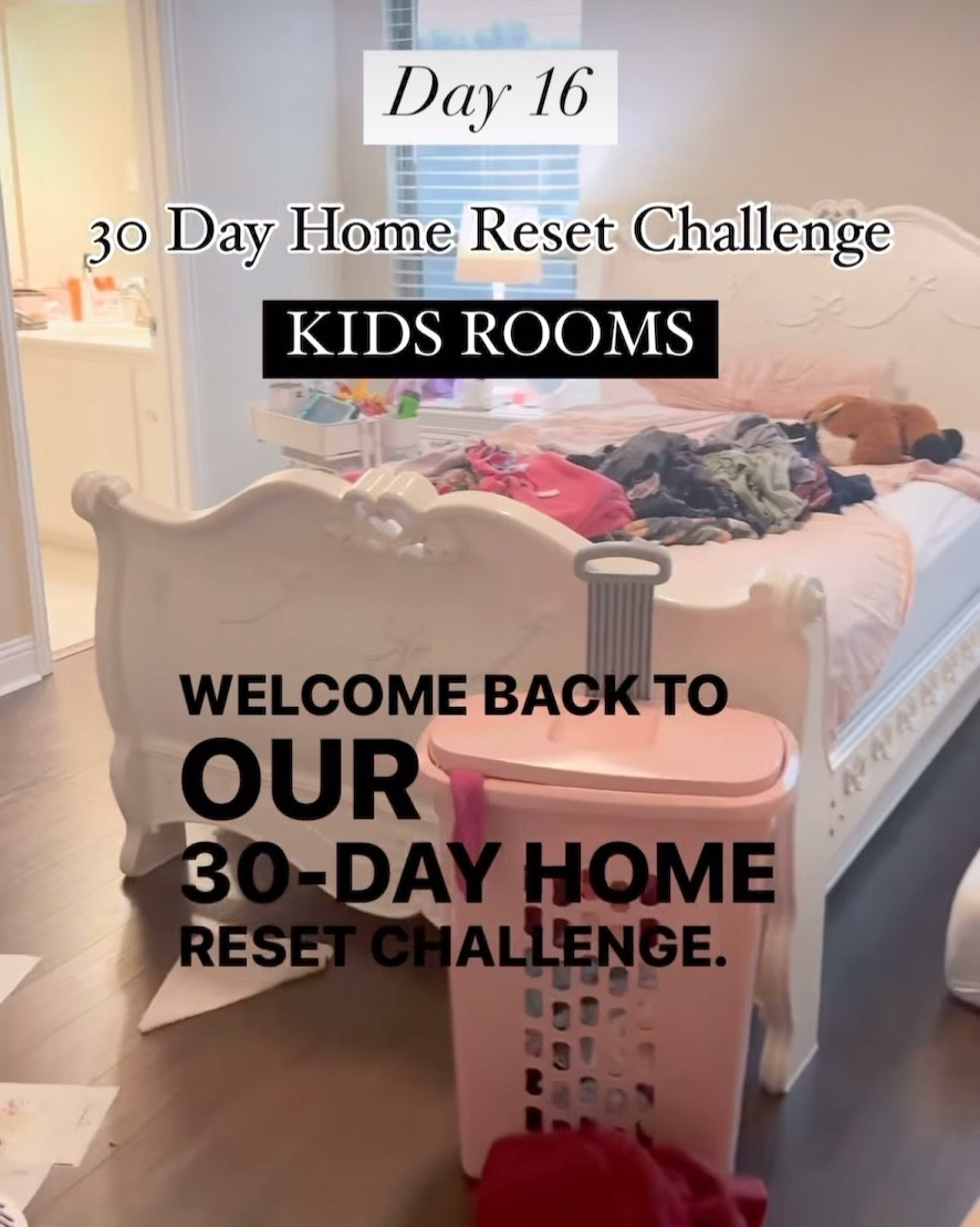If you’d like a deeper dive into kids spaces, comment KIDS and I’ll send you a link to my digital guide, ORGANIZED KIDS

See you tomorrow! 

BONUS HOME 🏠 SYSTEM
Keep a donate box in the top of your kiddos closet. Anytime you’re going through clothes and find something that’s not working for them, toss it in. When the box is full, take it to donation!

#LTKWatchNow #LTKHome #LTKStyleTip
