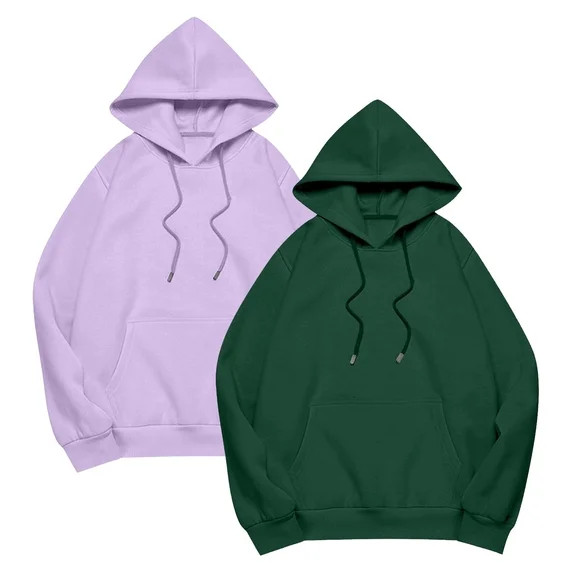 VISALY Hoodies Pullover Drawstring Sweatshirt Custom Custom for Men and Women Design Your Own Cus... | Walmart (US)