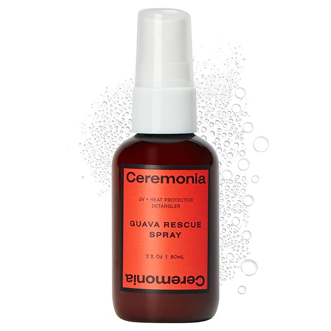 Ceremonia Guava Rescue Spray Superfruit Guava Detangler with UV & Heat Protection, 1.69 Fl. Oz. |... | Amazon (US)