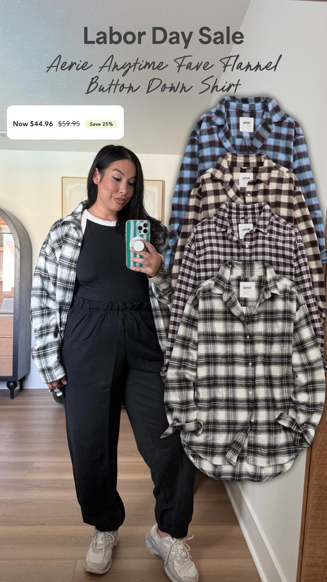 My favorite fall flannel! From @American Eagle Outfitters 

Midsize fashion, ootd, outfit inspo

#LTKootd #LTKMidsize #LTKSeasonal