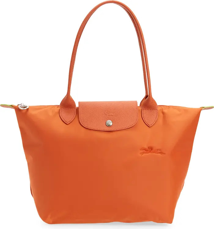 Medium Le Pliage Green Recycled Canvas Shoulder Tote Bag | Nordstrom