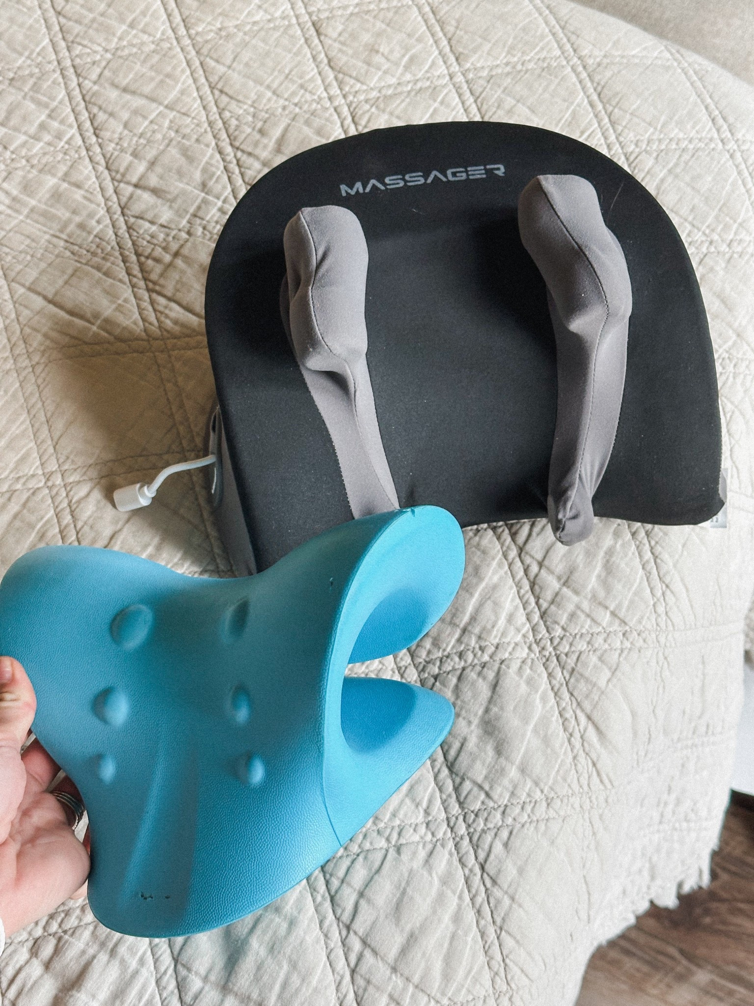 These 2 have helped with tension headaches so much!!!

#LTKHome #LTKmomlife #LTKselfcare