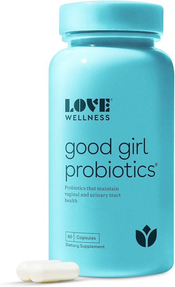 Love Wellness Vaginal Probiotics for Women, Good Girl Probiotics, 60 Count (Pack of 1) - pH Balan... | Amazon (US)