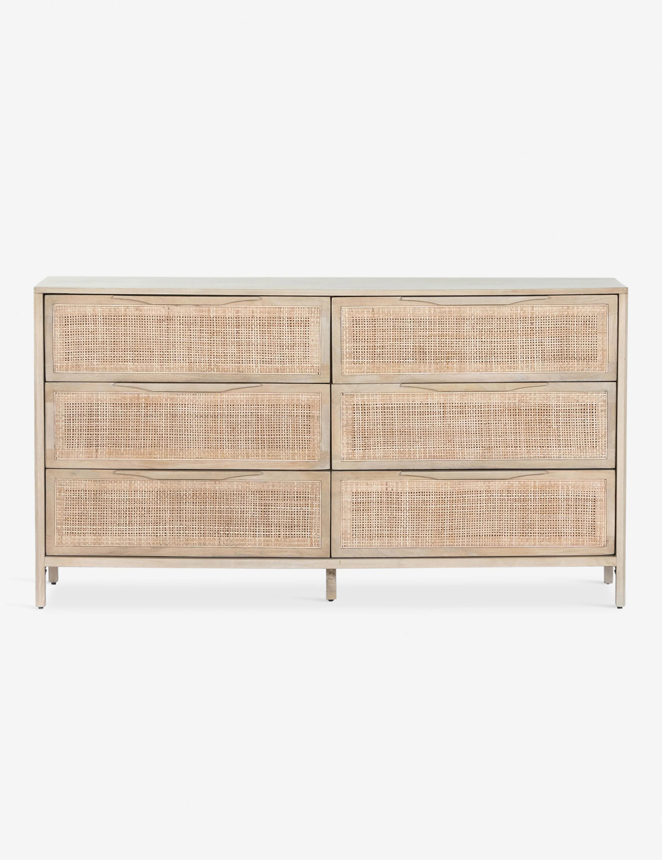 Hannah 6-Drawer Dresser, Natural | Lulu and Georgia 