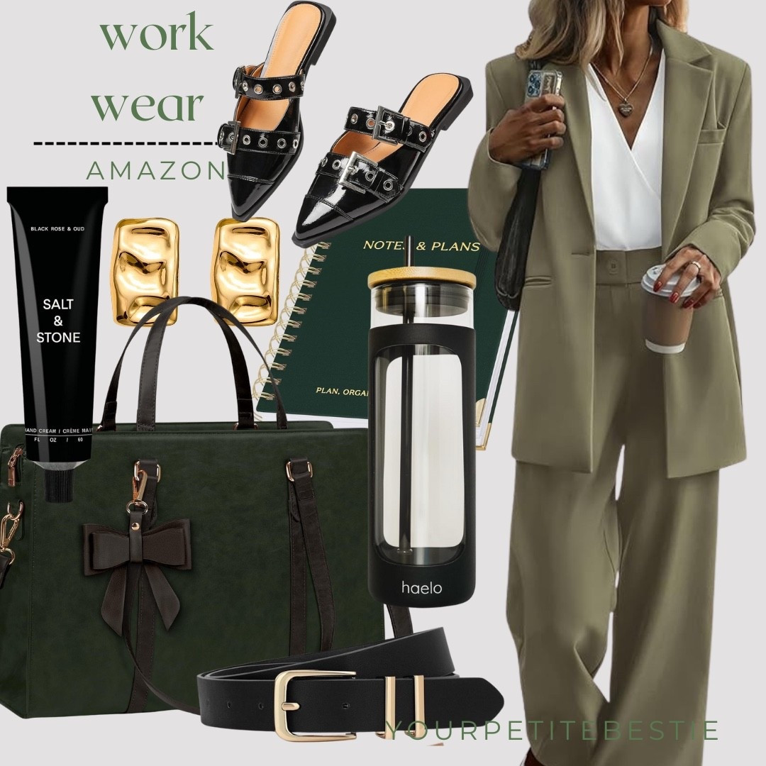 Workwear- Amazon finds that are high end looking but on a budget! Love this color for trending into fall!!

#LTKWorkwear #LTKPetite #LTKFindsUnder50