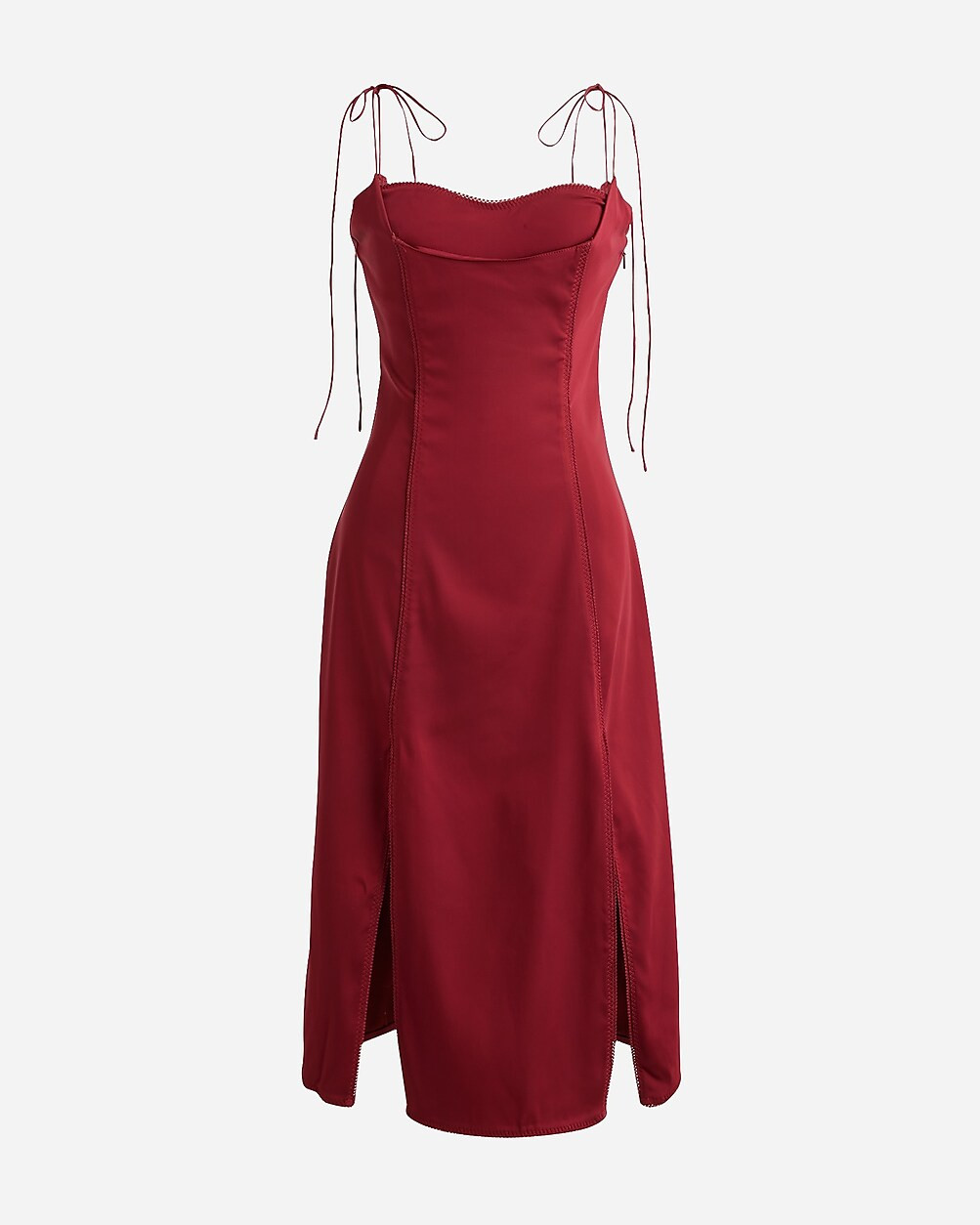 Limited-edition Anna October© X J.Crew side-slit dress | J. Crew US