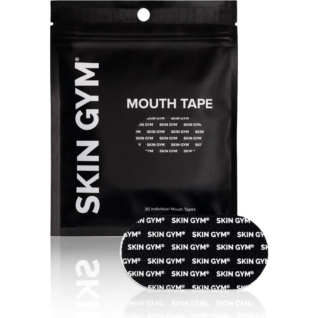 Skin Gym 30-Pack Mouth Tape in Black at Nordstrom | Nordstrom