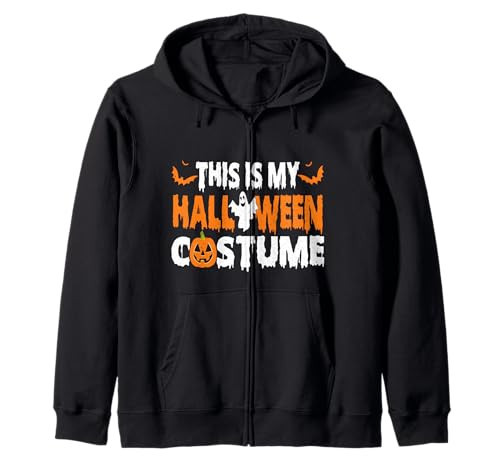 This Is My Halloween Costume Zip Hoodie | Amazon (US)
