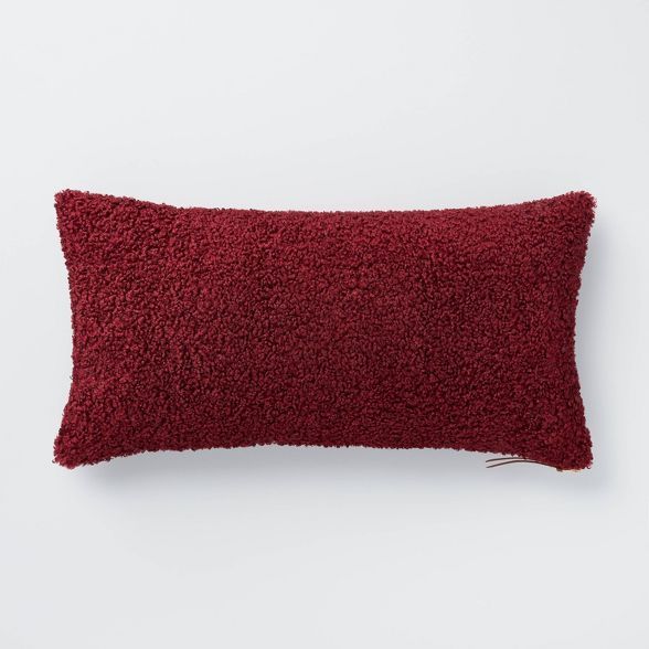 Boucle Throw Pillow with Exposed Zipper – Threshold™ designed with Studio McGee | Target