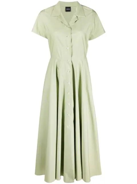 short-sleeve cotton dress | Farfetch Global