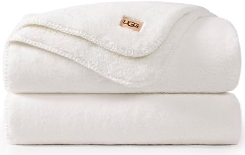 UGG Whitecap Plush Throw Blanket Fleece Soft Fuzzy Throw Blankets for Couch or Bed, Home Decor, W... | Amazon (US)