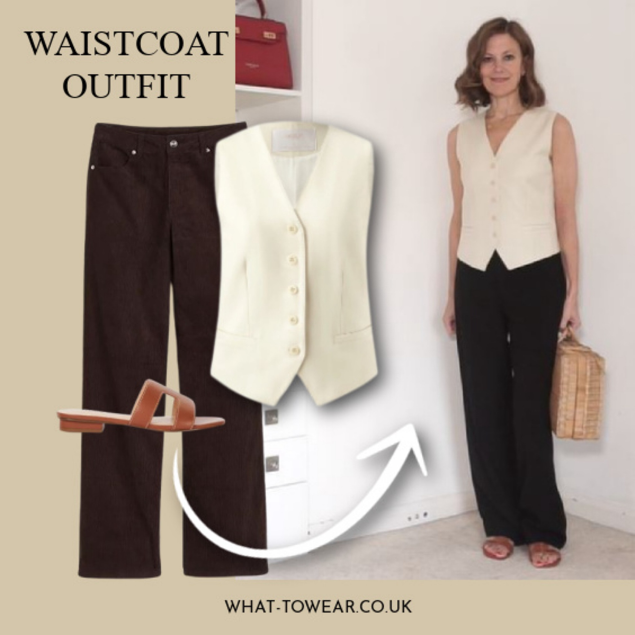 Waistcoat outfit #styleover50 