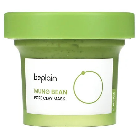 Mung Bean, Pore Clay Beauty Mask, 4.05 fl oz (120 ml), Beplain | Walmart (US)