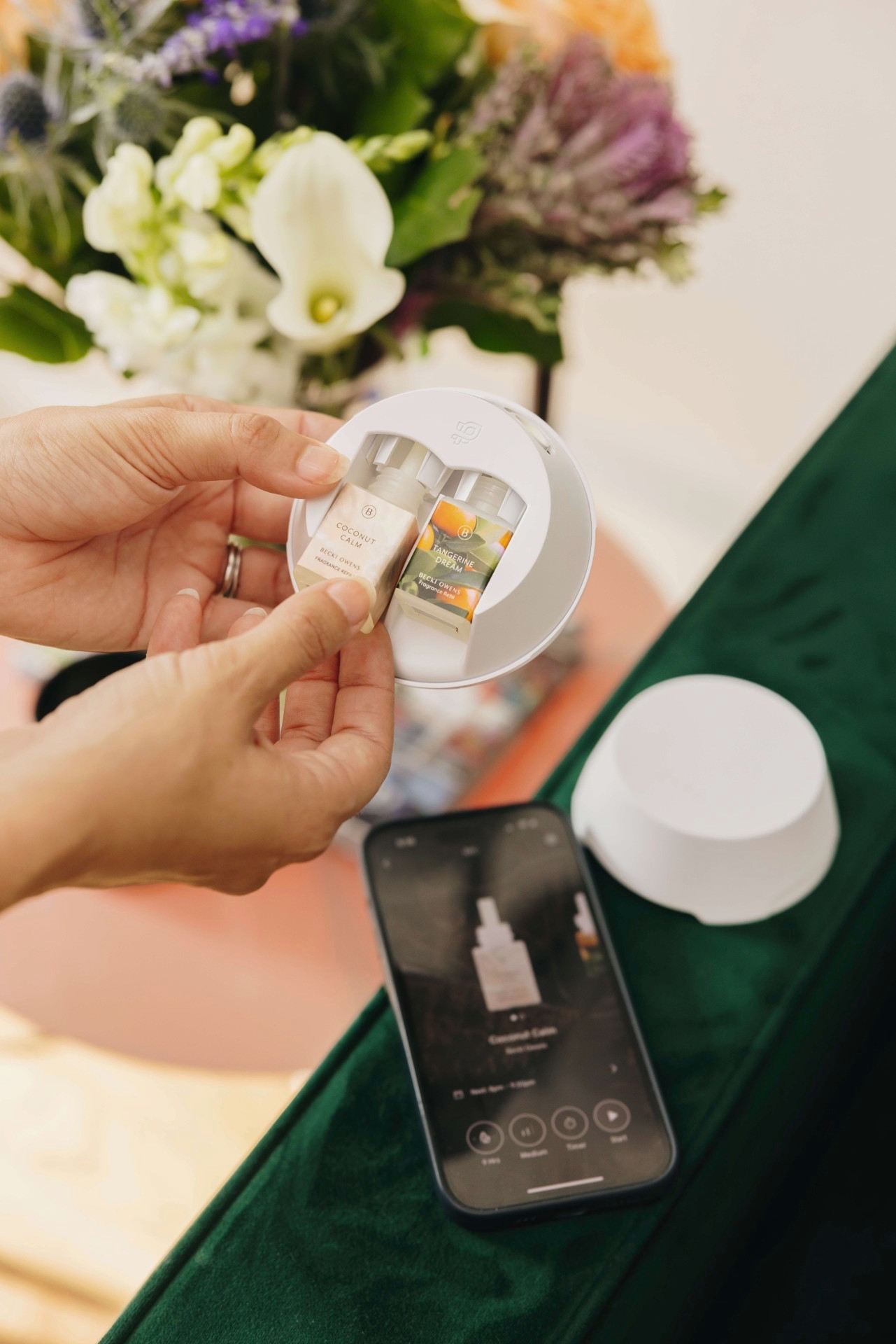 My favorite smart diffuser for keeping our home smelling fresh through the holidays! This also makes such a great gift! For my full review of Pura, visit CharmedByCamille.com.  

 #LTKGiftGuide #LTKHome