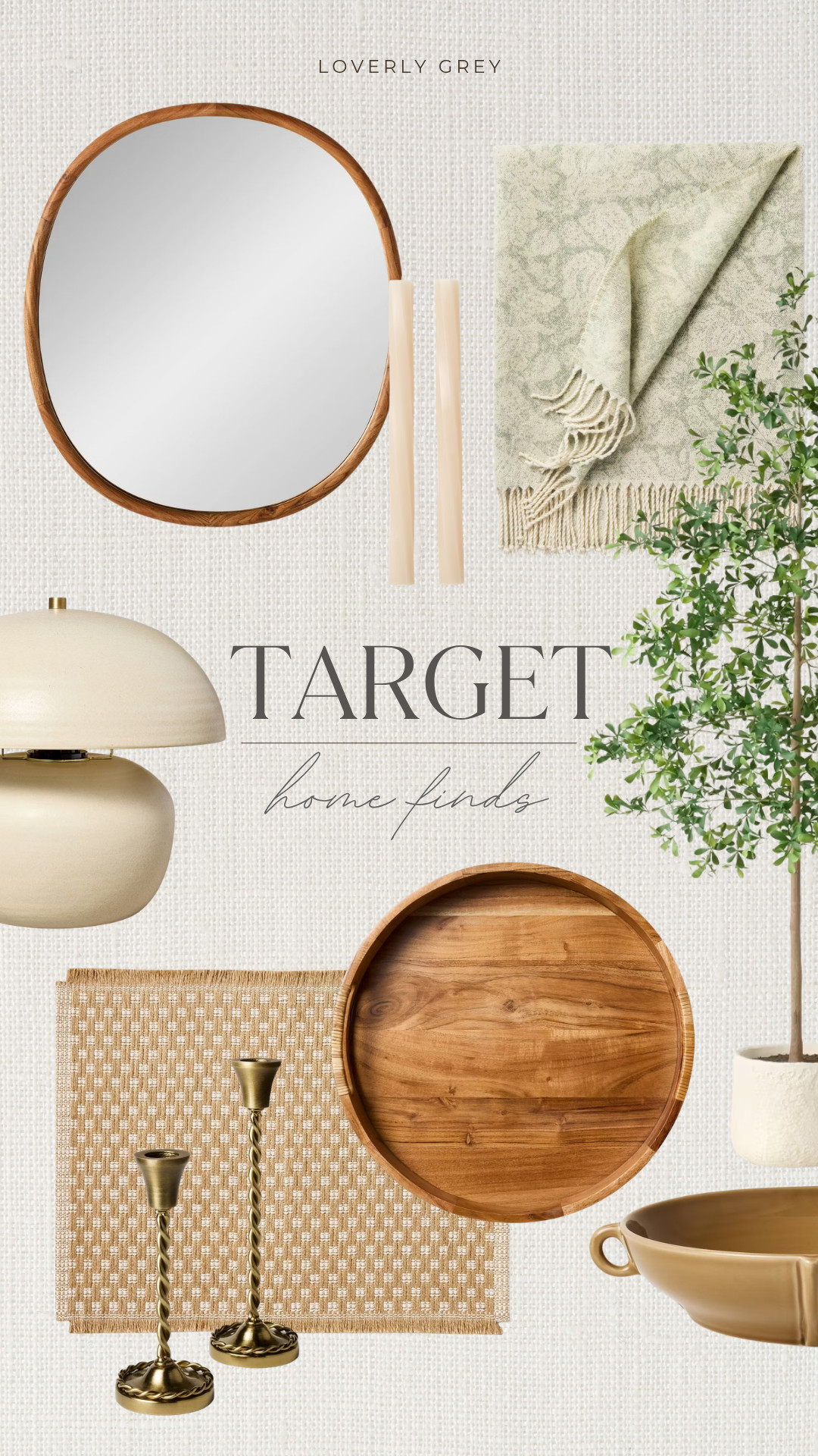 Target home finds! Loverly Grey, wall mirror, faux tree, throw blanket 

 #LTKmomlife #LTKSeasonal #LTKHome