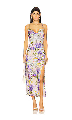 ASTR the Label Ivanna Dress in Purple Multi Floral from Revolve.com | Revolve Clothing (Global)