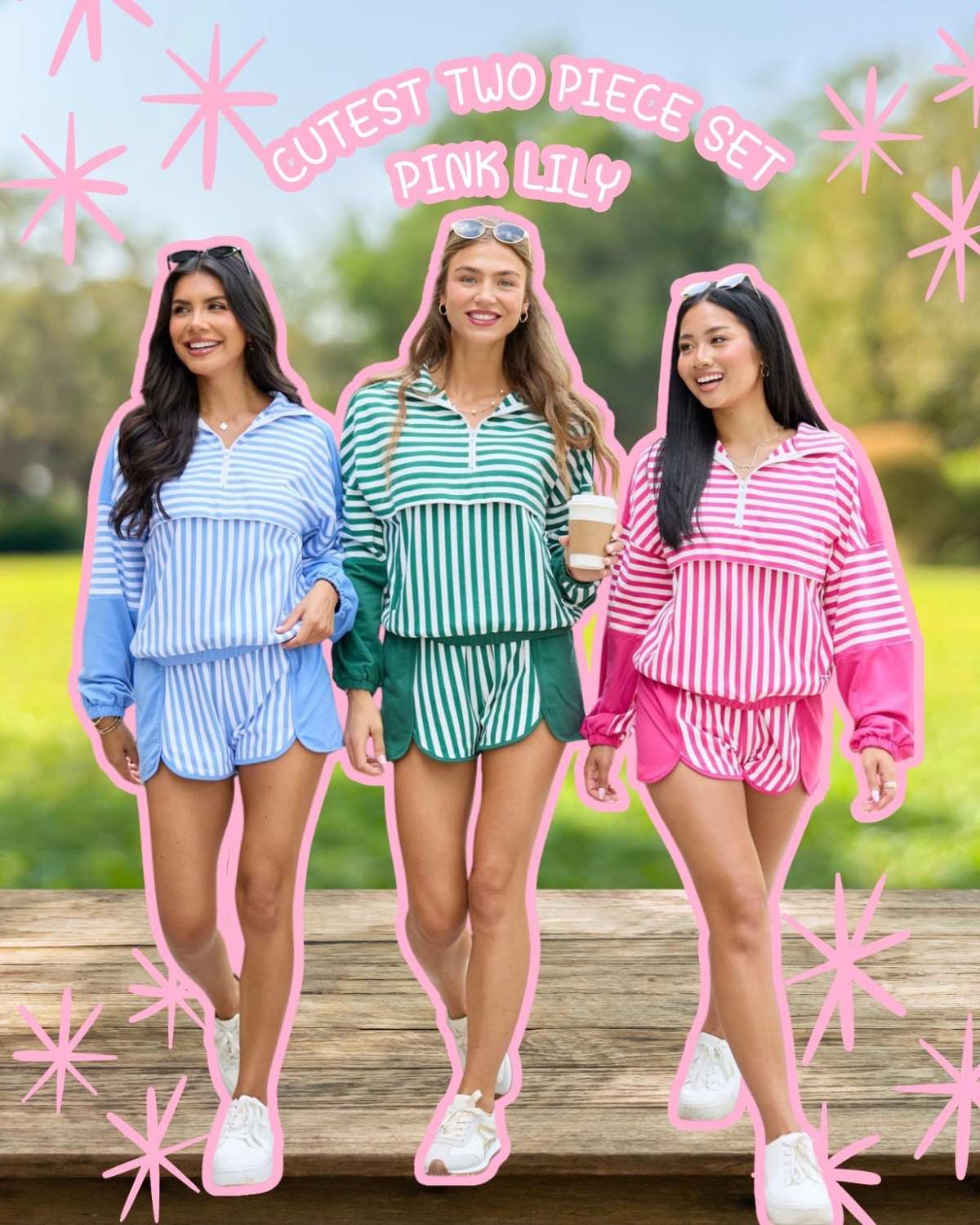 How cute is this two piece set!! More colors just restocked!!

#LTKootd #LTKSeasonal