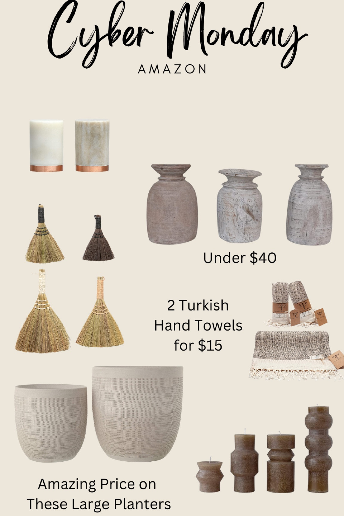 Cyber Monday deals on home decor. Love these marble salt and pepper shakers. 2 Turkish towels for $15 is a steal!!

#LTKhome #LTKsalealert #LTKCyberweek