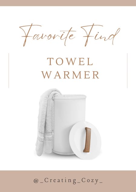 Extra Large Capacity Towel Warmer: The ultra-large Bucket towel warmers for bathroom, accommodates up to two 40" X 70" oversized bath towels, bathrobes, blankets, PJ's and more.

Heats up rapidly and 4 Timer Settings: The bath towel warmer can be heated up quickly to a comfortable temperature, the built-in timer can keep your towels warm for 30min, 1h, 2h or 4h before it shuts off automatically. 

The built-in timer defaults to 30 minutes upon startup, requiring no further adjustment, and the timer indicator remains unlit during this 30-minute interval.

Thermos Bucket Design: The towel warmer will heat towels all the way through! No cold spot anymore. Enter a whole warmer world when you step out of the shower.Please take note of the surface warning: It is not safe to touch the interior of the bucket when the hot surface indicator light is on.




#LTKhome #LTKfamily #LTKfindsunder100
