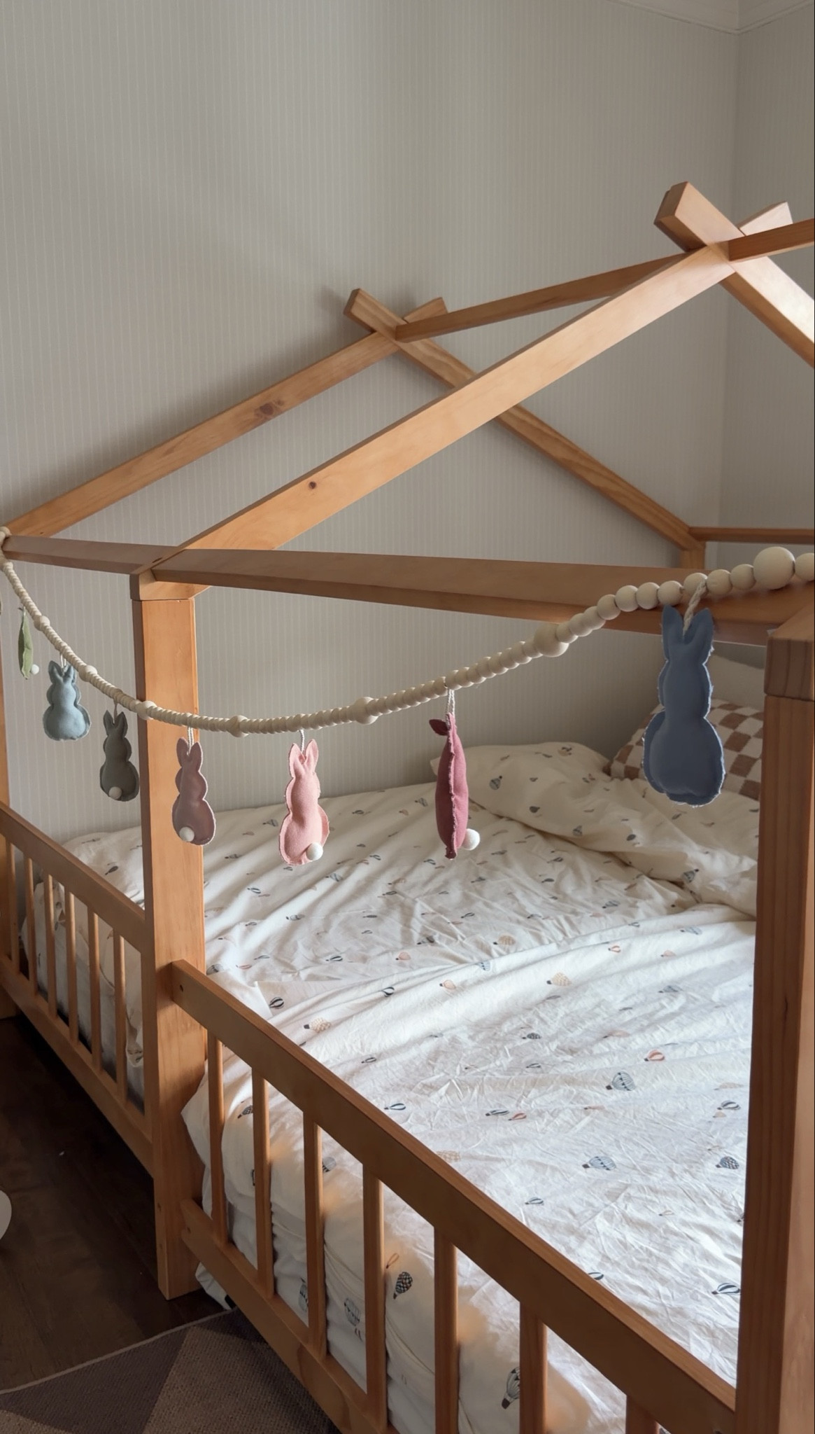 The cutest little Easter garland from Home Goods! 

Twins bedding is Zara Home!  

#LTKmomlife #LTKHome #LTKKids