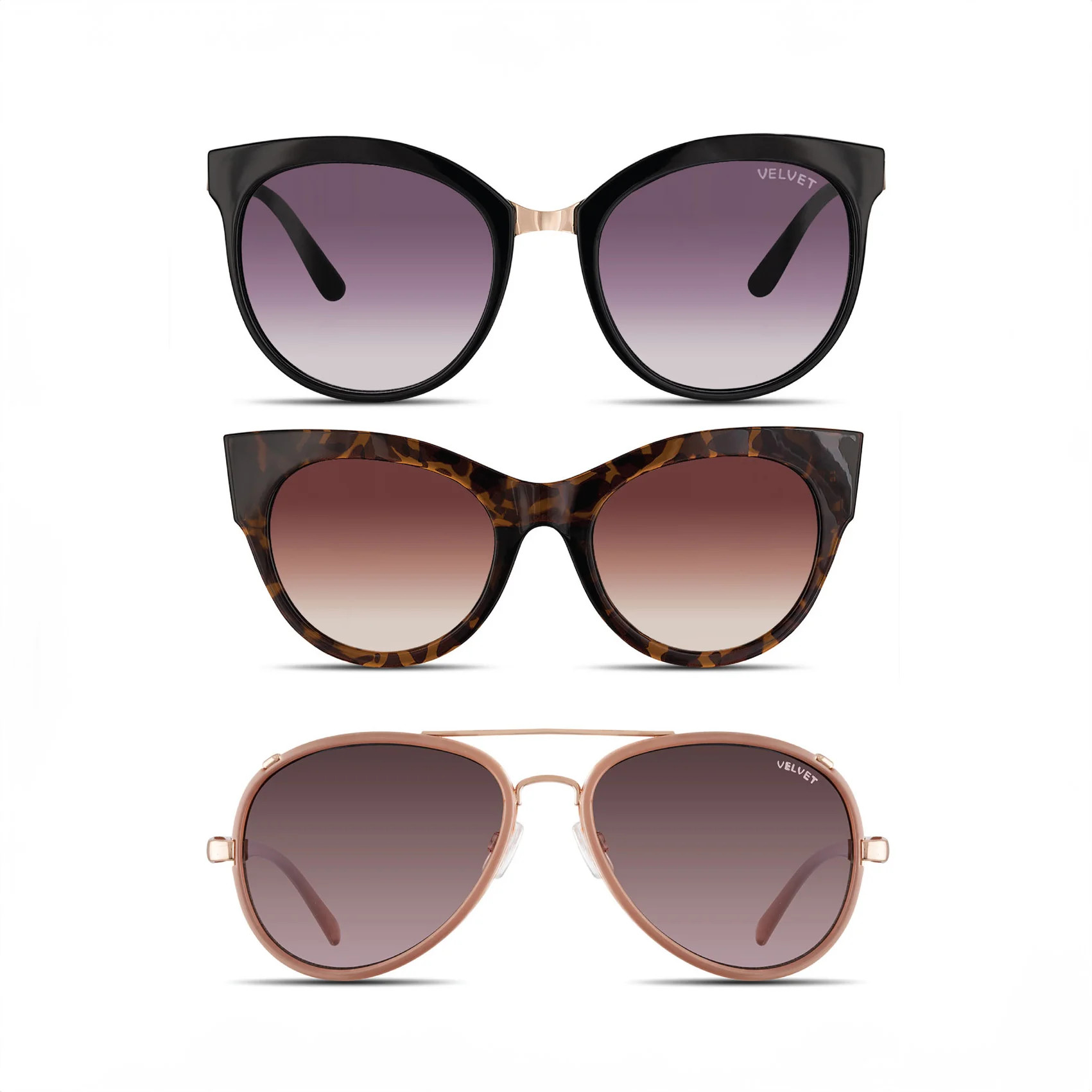 Square Face Shape Sunglass Style Box | Velvet Eyewear (US)
