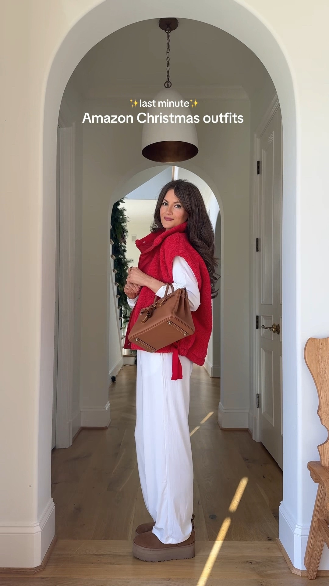 Amazon quick shipping outfits to wear over Christmas holiday!! ❤️✨

#christmasoutfitinspo #christmasoutfits 

#LTKGiftGuide #LTKHoliday #LTKFindsUnder100