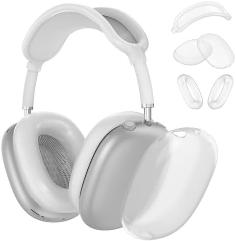 Silicone Case Cover for AirPods Max Headphones, Ear Pad Case/Ear Cups/Headband Cover Accessories ... | Amazon (US)