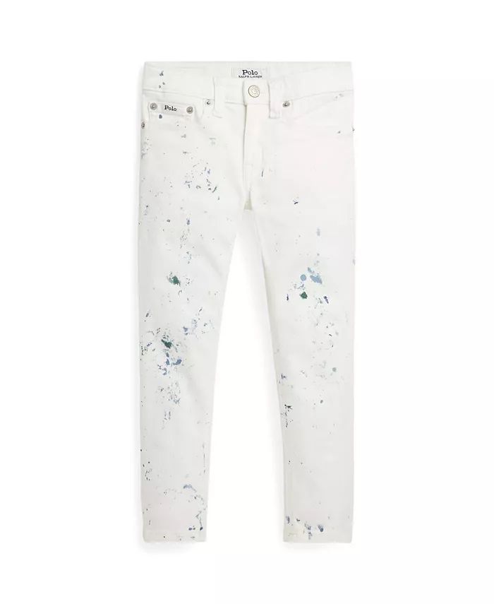 Toddler and Little Girls Paint-Splatter Tompkins Skinny Jeans | Macy's