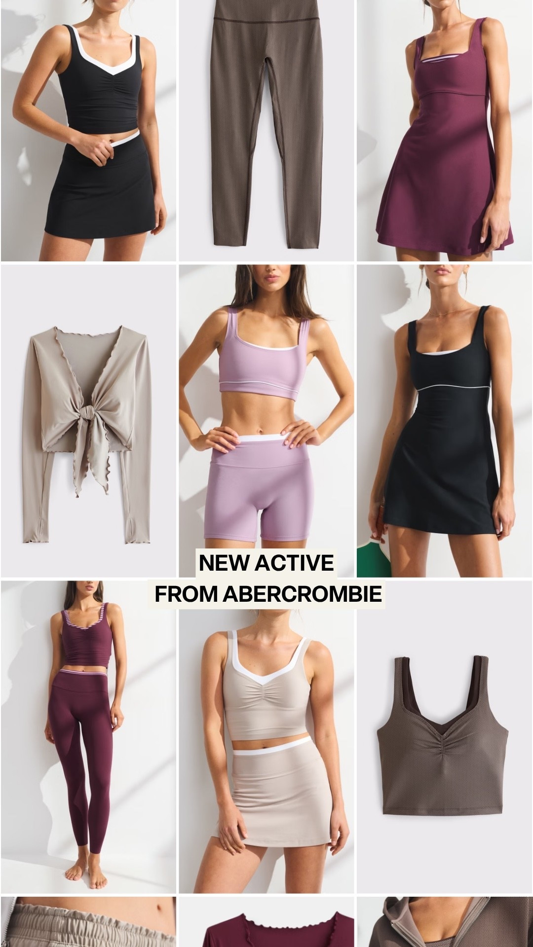 New active wear from Abercrombie! #kathleenpost

Workout outfit, strength training outfit, fitness looks

#LTKfitnessgoals #LTKActive