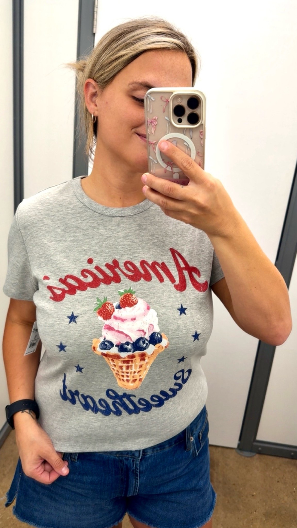 This Walmart graphic tee is giving all the sweet summertime vibes! 🍦❤️🇺🇸

The cutest patriotic look to pair with denim shorts all season long. Comfortable, affordable, and so fun!

#LTK #WalmartFashion #WalmartFinds #GraphicTee #SummerStyle #PatrioticStyle #MomStyle #OOTD #AffordableFashion #DenimShorts #EverydayStyle #SummerOOTD #LTKUnder50 #FashionFinds #WalmartStyle

#LTKootd #LTKU #LTKMidsize