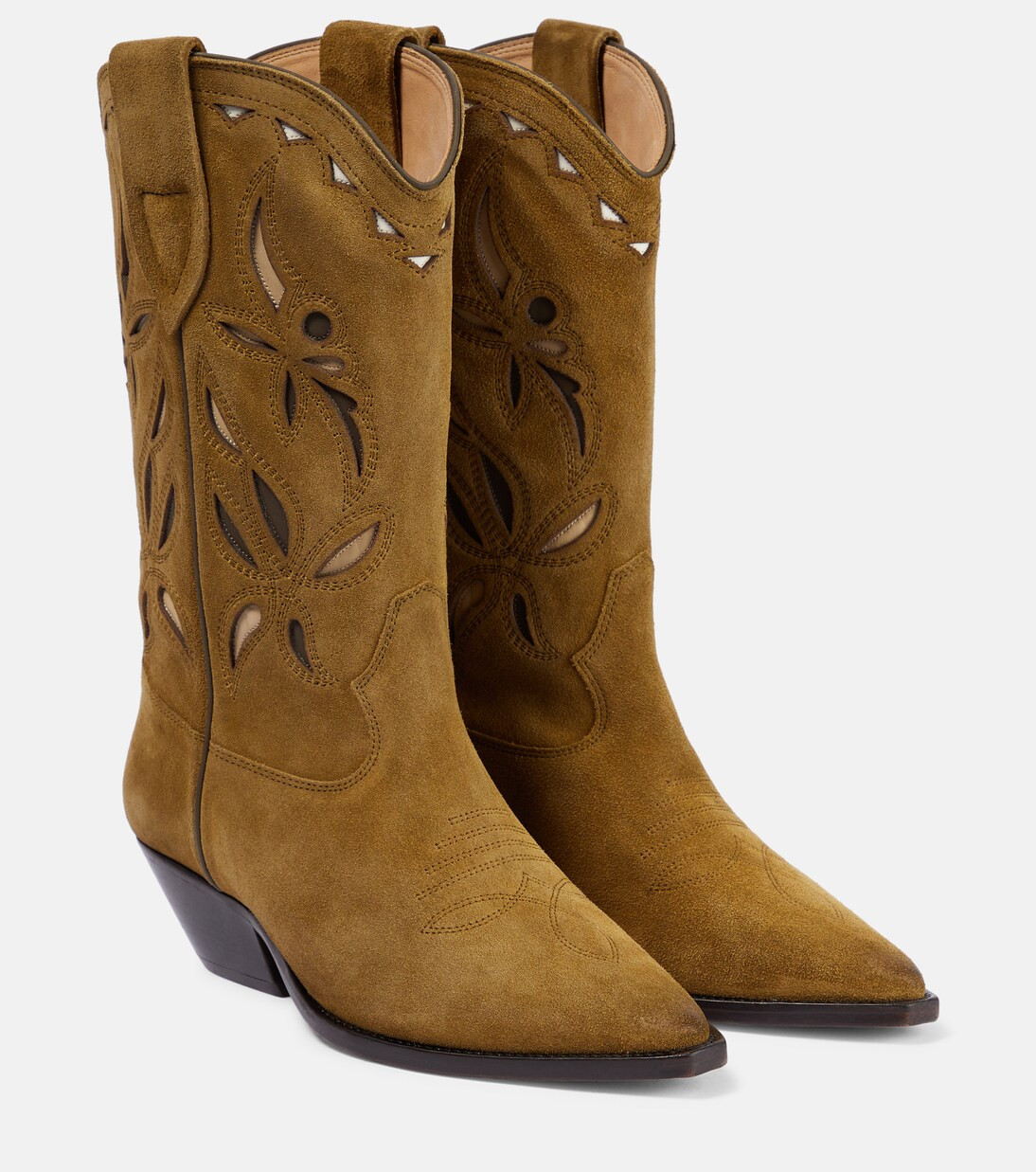 Westernstiefel Duerto aus Veloursleder | Mytheresa (DACH)